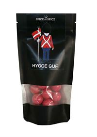 Hygge Guf - Lakrids med Hindbær 90 g